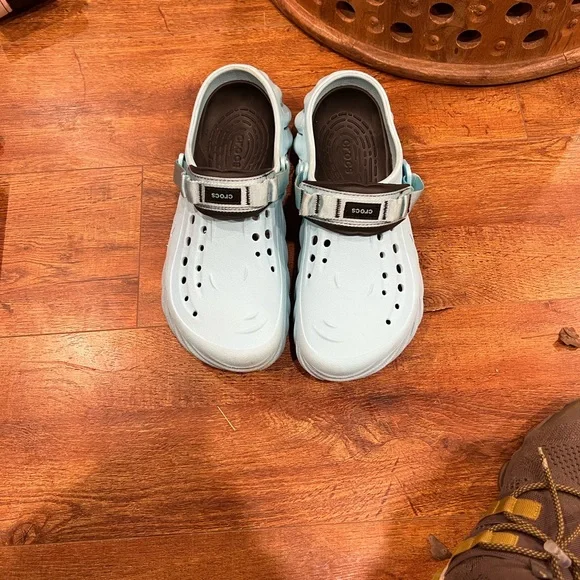 Light Blue Crocs size 12 - Picture 7 of 8
